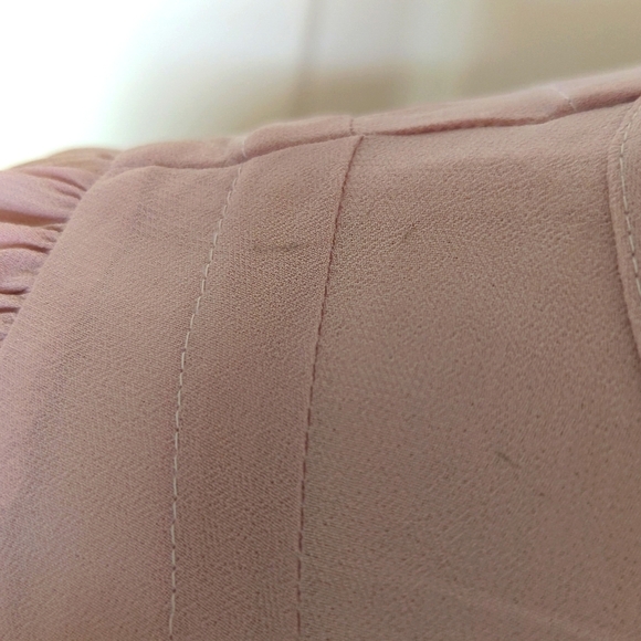 Anthropologie Modern Sheer Midi Dress in Pink - Picture 10 of 11